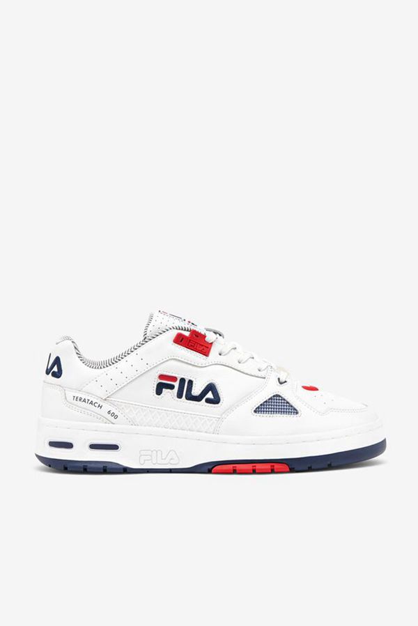 Zapatillas Fila Hombre Blancas / Azul Marino / Rojas - Teratach 600 - España 062374WLO